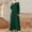 Green, variant on Awdenio Womens Flowy Long Sleeve Dresses on Women's Fashion Turndown Collar Loose Long Sleeve Solid Ankle-length Dress Long Dress