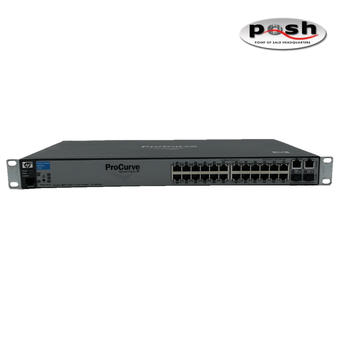 Pre-Owned HP ProCurve Ethernet Switch 2610-24 - W/Rack - PN: J9085-60001 (Good)
