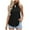 Black, variant on XFLWAM Halter Tank Tops for Women Summer Tops Keyhole Sleeveless Shirts Solid Color Loose Fit Blouse