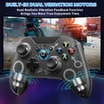 thumbnail image 4 of X-360 Wireless Controller PC Gamepad Joystick for X-box 360/360 Slim/PC Windows 8/10/11, Black, 4 of 8