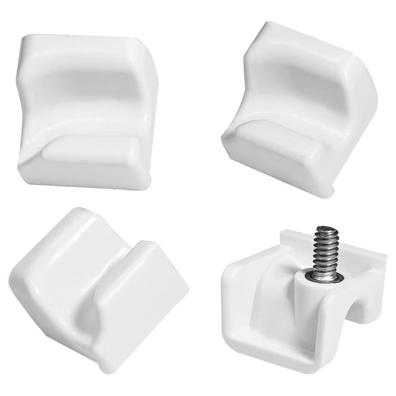 Refrigerator Zero Freezing Parts 4 Pack 7009399 Freezer Basket Holder Freezer Retainer Replacement for SUB ZERO Freezer 5029 611 650 BI-30U BI-30UG 611G BI-30U