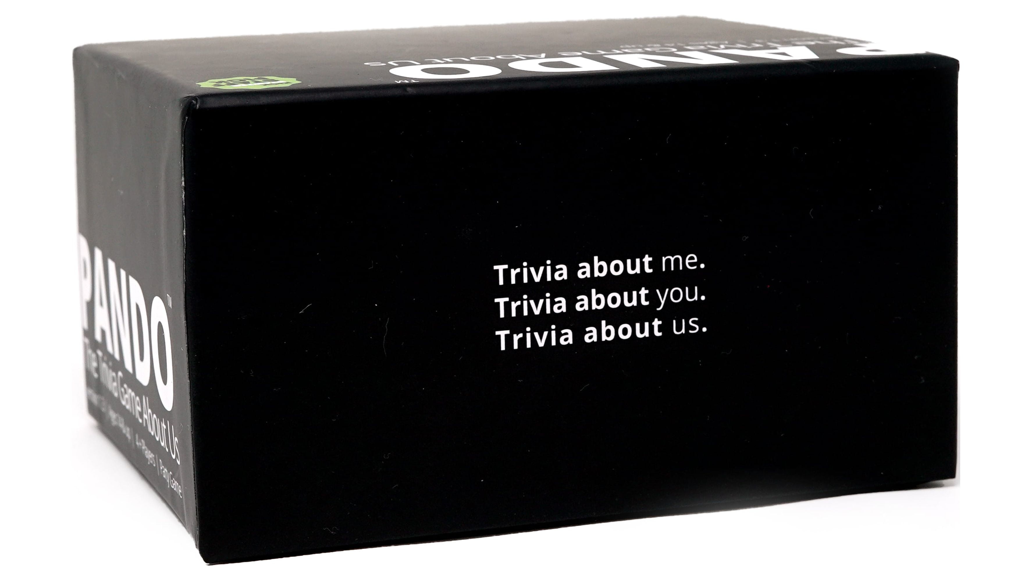 Pando - The Party Game Where You Try to answer Trivia Questions about Your Friends or Family