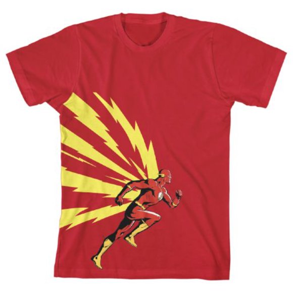 DC Comics le Flash Supersonic T-Shirt Rouge pour Enfants
