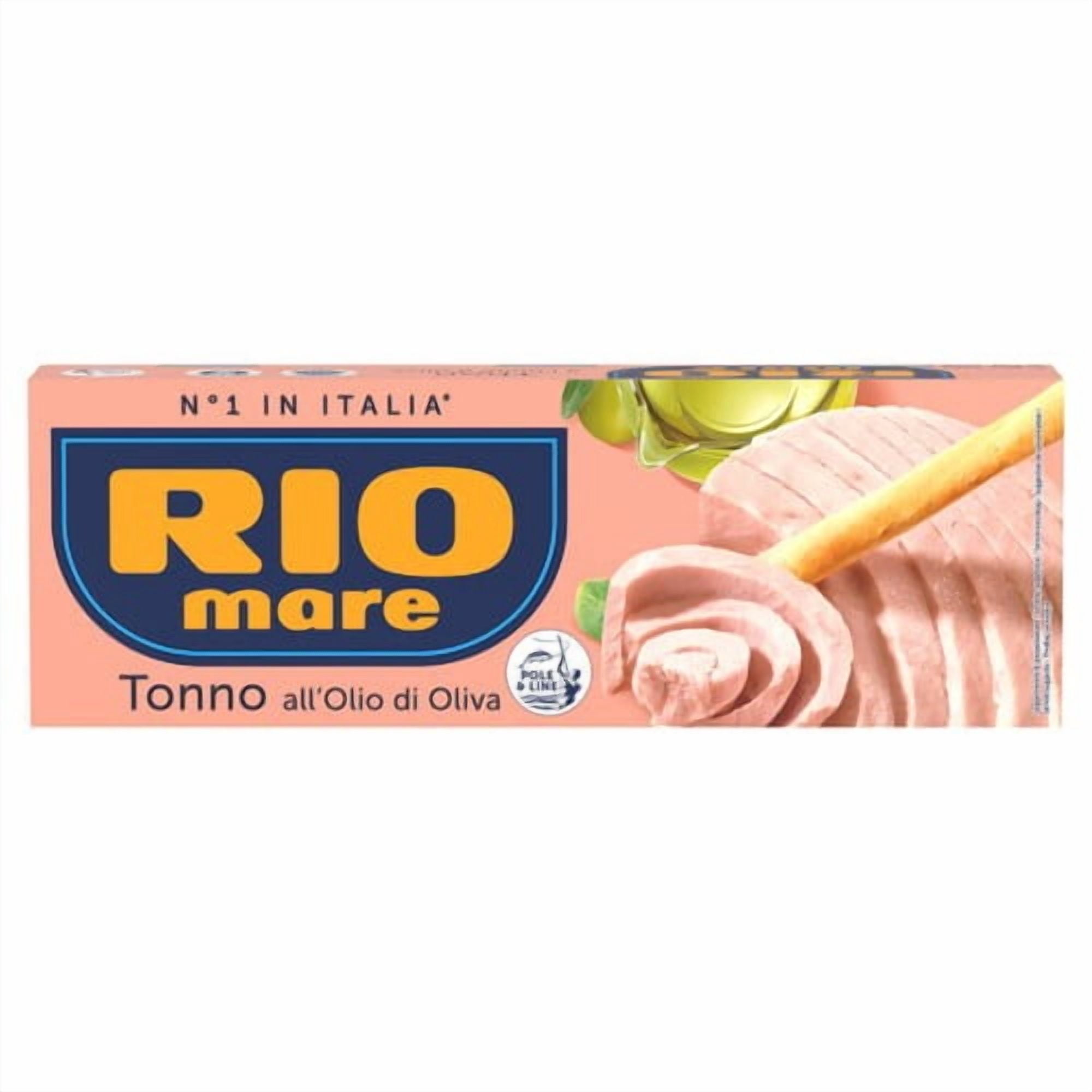 Rio Mare MSC Tuna In Olive Oil 3 x 80g, British Import (Pack of 3)