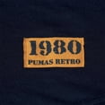 thumbnail image 4 of Jersey Pumas Retro 1980 Old School Sports Para Hombre Talla CH Azul marino/dorado, 4 of 4
