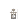 thumbnail image 5 of Maykoosh Southwestern Sanctuary Multi-Level Cat Cat Climbing Tower Cat Tree, Solid Wood and Carpet Construction, Modern Cat Tree with Scratch Post and Sturdy Base, 5 of 6