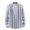 White, variant on WREESH Men's Striped Shirt Long Sleeve Button Down Business Casual Top with Contrast Modern Office Wear
