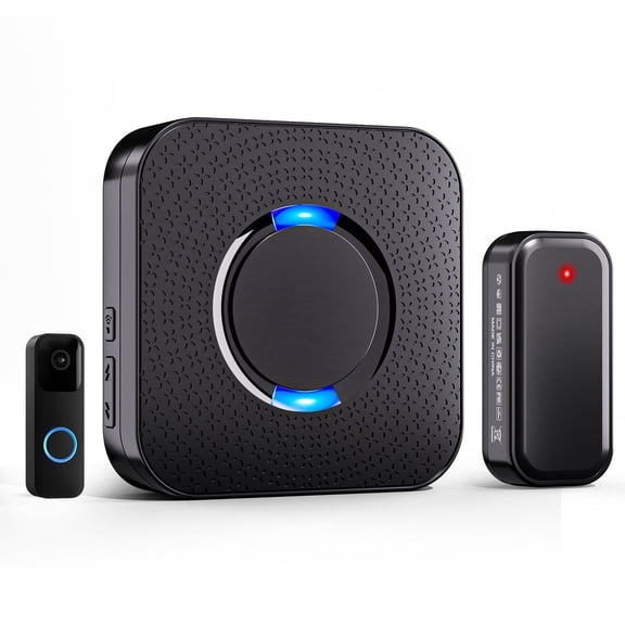 Wireless Doorbell Chime Video Doorbell Extender - Compatible with Blink Video Doorbell (1 Video Doorbell Extender 1 Receiver）
