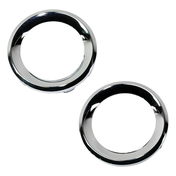 For 2019-2022 Renegade Tow Eye Cover Front Chrome SET PAIR