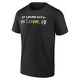 thumbnail image 2 of Men's Black St. Louis City SC Team City Pride Logo - T-Shirt, 2 of 3