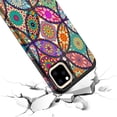 thumbnail image 5 of iPhone 11 Pro Case, Kaesar Slim Hybrid Dual Layer Shockproof Hard Cover Graphic Fashion Cute Colorful Silicone Skin Cover Armor Case for iPhone 11 Pro (Colorful Mandala), 5 of 5