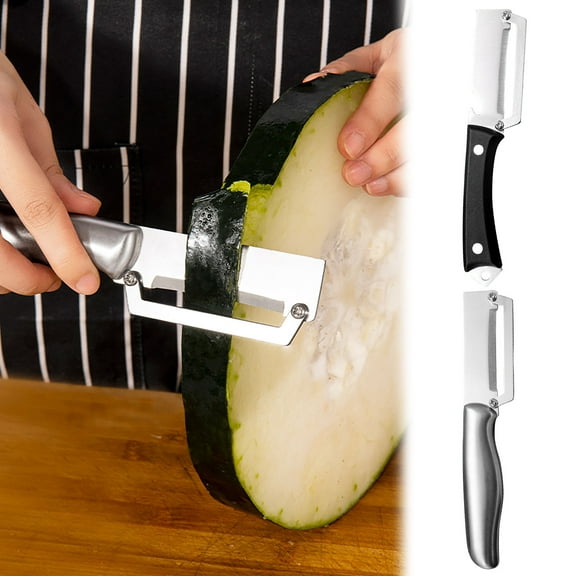 Msgweeeg Kitchen Tools Handheld Peeler Stainless Steel Multifunctional Swivel Blade Julienne Potato Carrot Vegetable Fruit Peeler Ergonomic Non Grip Clean for Home Kitchen