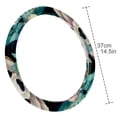 thumbnail image 4 of Panda Steering Wheel Cover, Car Wheel Covers, 14.5 Inch Printing PVC Leather Auto Accessories, 4 of 6