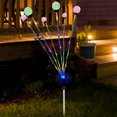 thumbnail image 2 of Luces solares oscilantes para jardín, luces de estaca para césped de 6LED, baile de viento para pasarela y patio FLhrweasw Nuevo, 2 of 9