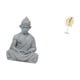 thumbnail image 5 of Estatua De Buda Mono Con Hojas, Escultura, Adorno En Miniatura Coleccionable, Decoración Abstracta Para Hotel, Patio, Jardín, Hogar, Estantería, Bar, 5 of 8