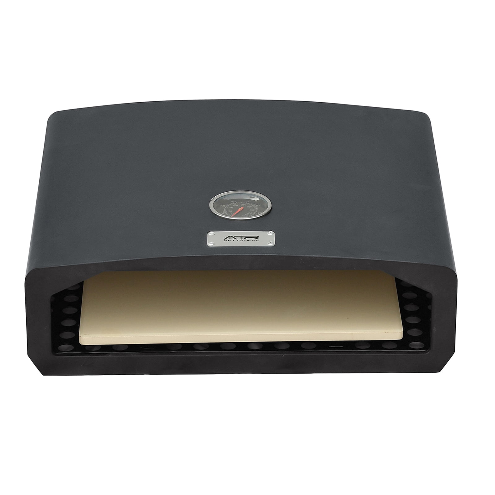 ATR ART to REAL Portable Charcoal Pizza Oven, 15.7" Grill Top Pizza Oven Outdoor
