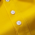 thumbnail image 6 of Sngxgn Polos for Men Mens Polo Shirts Short Sleeve Summer Casual Shirt(Yellow,XXXL), 6 of 9