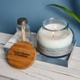 thumbnail image 5 of Better Homes & Gardens Blue Fern & Citrus Scented 2-Wick 18oz Ombre Bell Jar Candle, 5 of 5