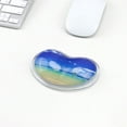thumbnail image 6 of Gel Wrist Rest Heart-Shaped Translucence Ergonomic for Computer Mouse Arm Pain Relief, Cute Hand Wrist Support for Home and Office Working Gaming Anti-Fatigue, 6 of 9
