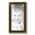 thumbnail image 2 of ArtToFrames 7" x 14" Black Panel With Gold Lip Picture Frame, 7x14 inch Multi Wood Poster Frame (WOM-5092),  Pack, 2 of 6
