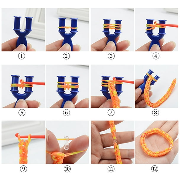 Bracelets Elastique : Kit complet pour tisser votre bracelet