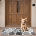 thumbnail image 4 of Bohemian Retro Floral Non-Slip Entryway Door Mat,Boho Indoor Decor Durable Low Plush Door Mat,Washable Welcome Rug for Patio Hallway Home Decor 16x47 Inches, 4 of 5
