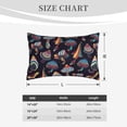 thumbnail image 6 of Bixox Mushroom Doodle Printed Pillow Protector,Super Soft Ideal for Home,Guests,Rentals - 20"x30", 6 of 8