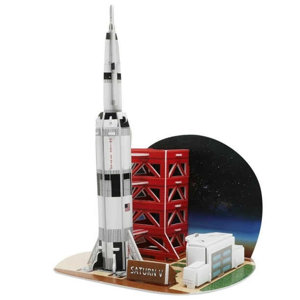hoksml Fidget Toys Solar System Model Puzzle Gift 3D Three-dimensional Puzzle Paper Model