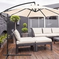 thumbnail image 2 of Raindrops Patio Umbrella Canopy Replacement Outdoor Umbrella Replacement Canopy Colored Parasol Canopy Part, 2 of 8