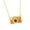 Gold, variant on Translating Jewelry Camera Necklace 100 Language Charm Adjustable Copper Chain Three Stylish Colors