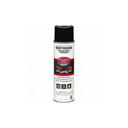 Rust-Oleum Line Marking Paint,20 oz,Black 1875838