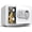 white, variant on Small Safes for Small Safe Box Mini Safe with Slot Personal Safes for Documents Safety Box with Digital Keyboard & Sensor Light Caja Fuerte Para Dinero 0.23 Cubic (white)