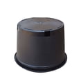 thumbnail image 4 of 10 Pack Nursery Pot, Short 2 Gallon Nursery Container Injection Molded Pot Fit For Plants Soil Growers or Hydroponics, Black, 4 of 5