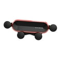 thumbnail image 4 of Esquirla Generic Air Vent Car Mount Phone Holder Easy Installation Interior Universal black red, 4 of 7