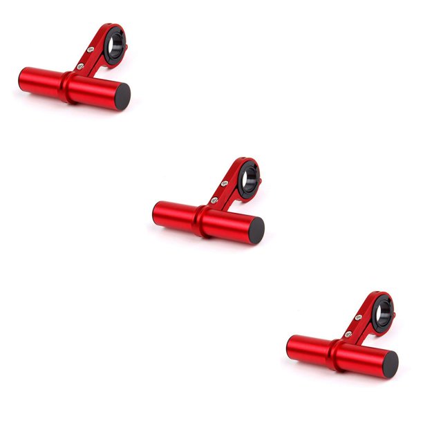 Advancent Extensor de manillar de bicicleta de aleación de aluminio con soporte de extensión de abrazadera Accesorio de marco de bastidor de linterna Type1 NO1 Advancent CBP221673