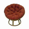 thumbnail image 5 of Blazing Needles 93302-MS-SP 48 in. Solid Microsuede Papasan Cushion, Spice, 5 of 7