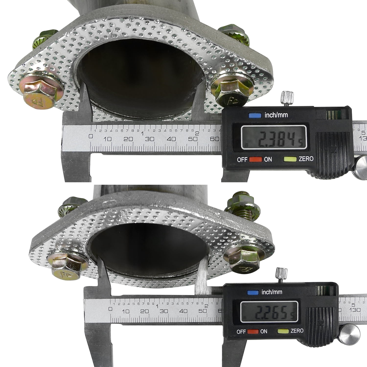 Spec-D Tuning Jdm 4" Tip Catback Muffler Compatible with 1995-1999 Mitsubishi Eclipse Gs Rs 2.0L Non-Turbo