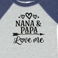 thumbnail image 4 of Inktastic Nana Papa Love Me Grandchild Boys or Girls Baby Bodysuit, 4 of 5