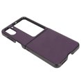 thumbnail image 2 of Funda protectora anticaída de cuero genuino Premium para teléfono plegable Find N2 Flip, 2 of 8