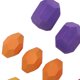 thumbnail image 4 of Juego de 20 piezas de bloques de madera apilables de 360°, de colores, con lija suave y sin rebabas para niños, 4 of 8