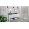 thumbnail image 5 of Dreamline VFVC722234RGQBK Valencia 72" Free Standing Double Basin Vanity Set - Black, 5 of 7