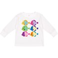 thumbnail image 3 of Inktastic Tropical Fish Lover Girls Long Sleeve Toddler T-Shirt, 3 of 5