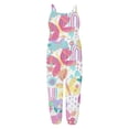 thumbnail image 2 of MIASHUI Girl's Jumpsuits Summer Long Pants Rompers Sleeveless Overalls for Kids,Multicolour,7-8 Years, 2 of 5