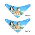 thumbnail image 6 of Lsque Bluey Pattern Pet Scarf Bandana - Adjustable and Comfortable,Dog Scarf Bib Kerchief Breedfor Dogs and Cats-Medium, 6 of 7