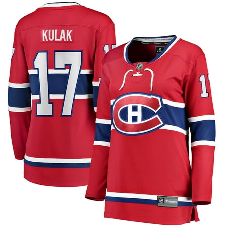 Brett Kulak Montreal Canadiens Fanatics Branded Women's Home Breakaway Player Jersey -