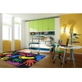 thumbnail image 2 of Tapis rectangle amusant pour enfant Impressions multicolore nylon, 2 of 2