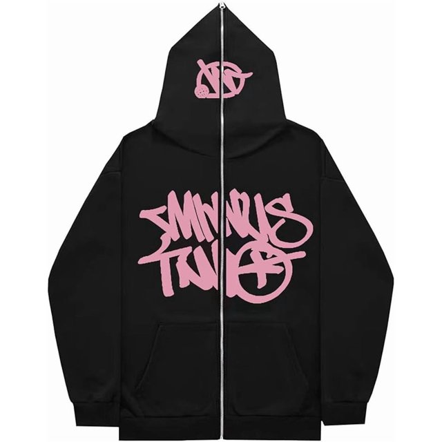 Sudadera con capucha y cremallera Minus-Two para hombre, chaqueta informal estilo hip hop Y2K, sudadera con capucha cargo unisex Minus-Two