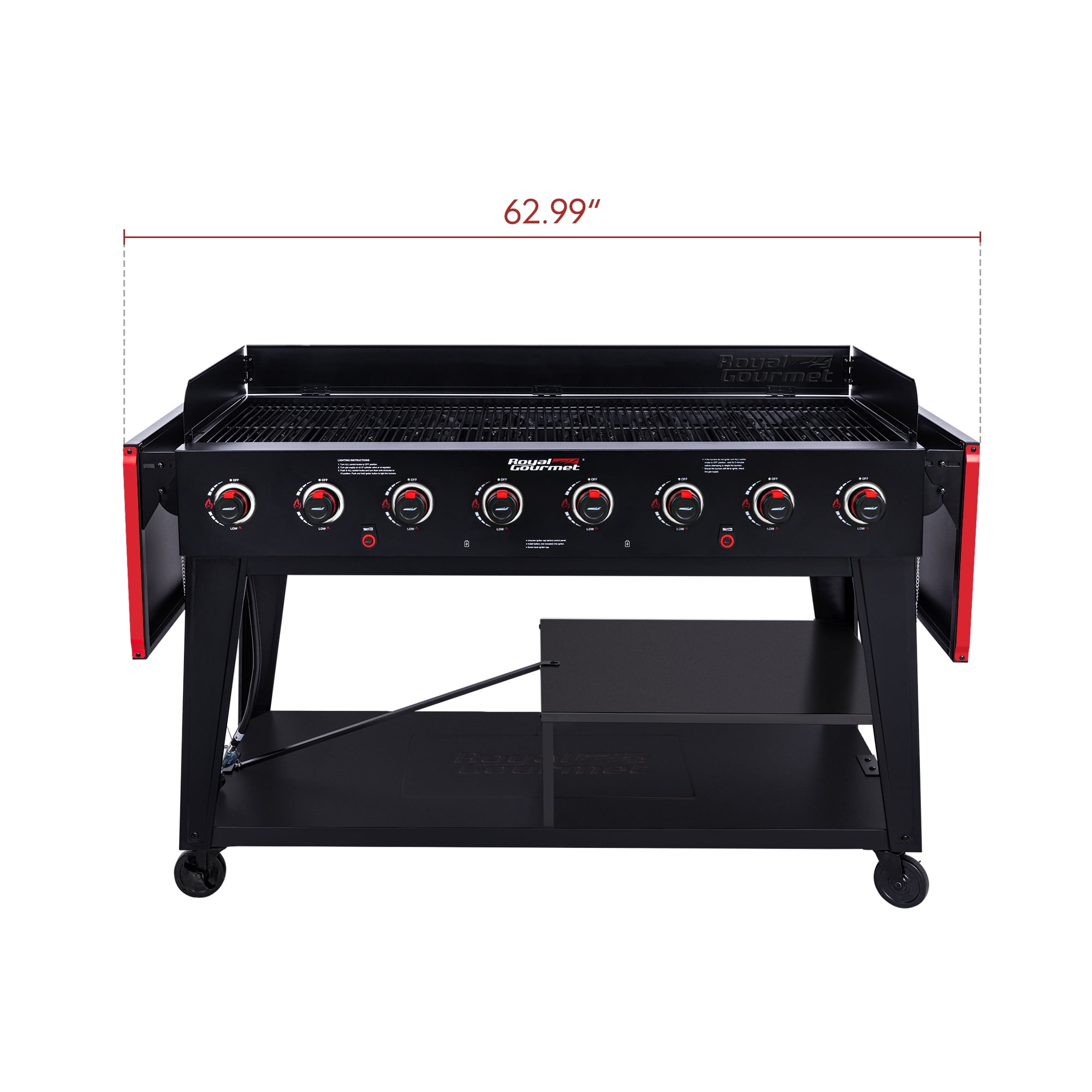 Royal Gourmet 8-Burner GB8003 Large Event Gas Grill, 104,000 BTU