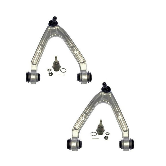Two Upper Control Arms and Lower Ball Joints for 06-10 Hummer H3 and 09-10 H3T