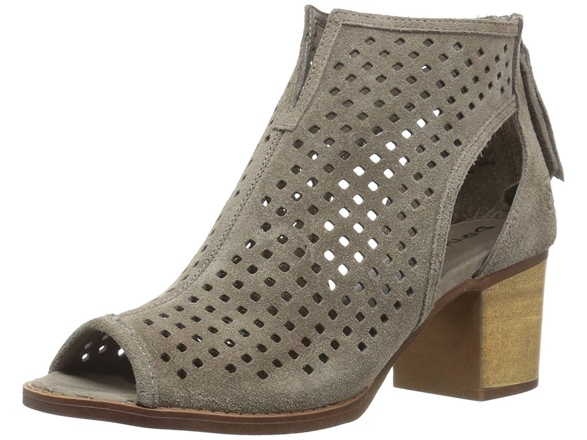 Dirty Laundry Womens Tessa Fabric Peep 
